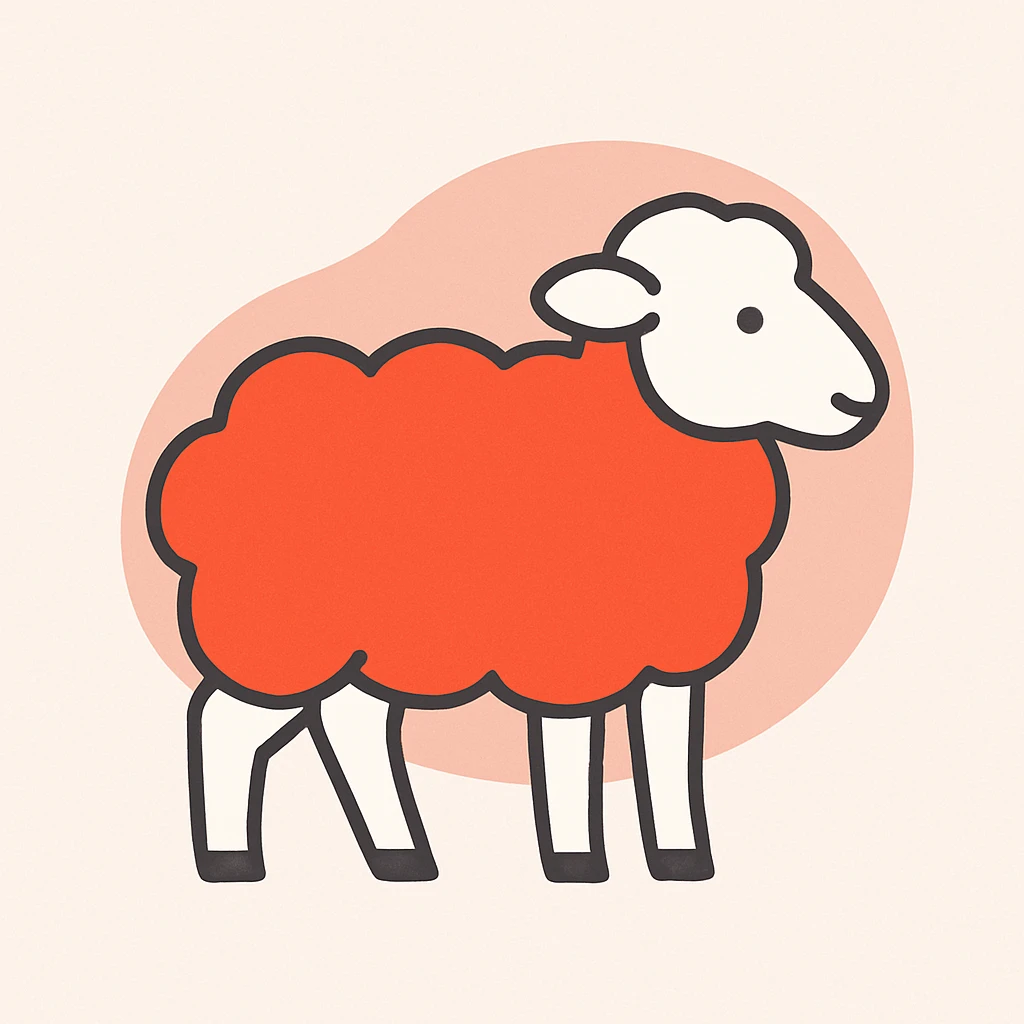 Sheep emoji
