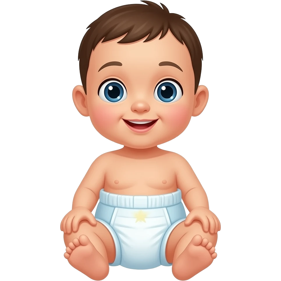 🐸👶🦧🦜🤖🚼 Go to change your nappy emoji