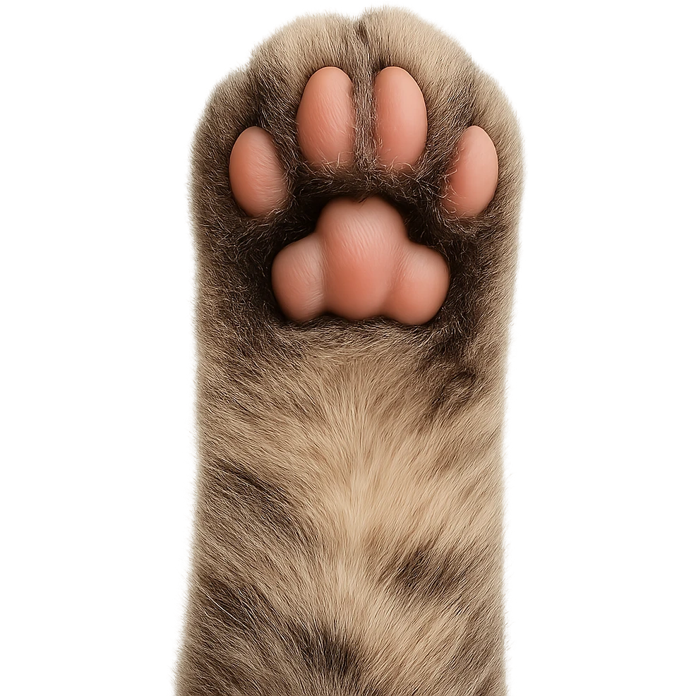 cat paw,remove background emoji