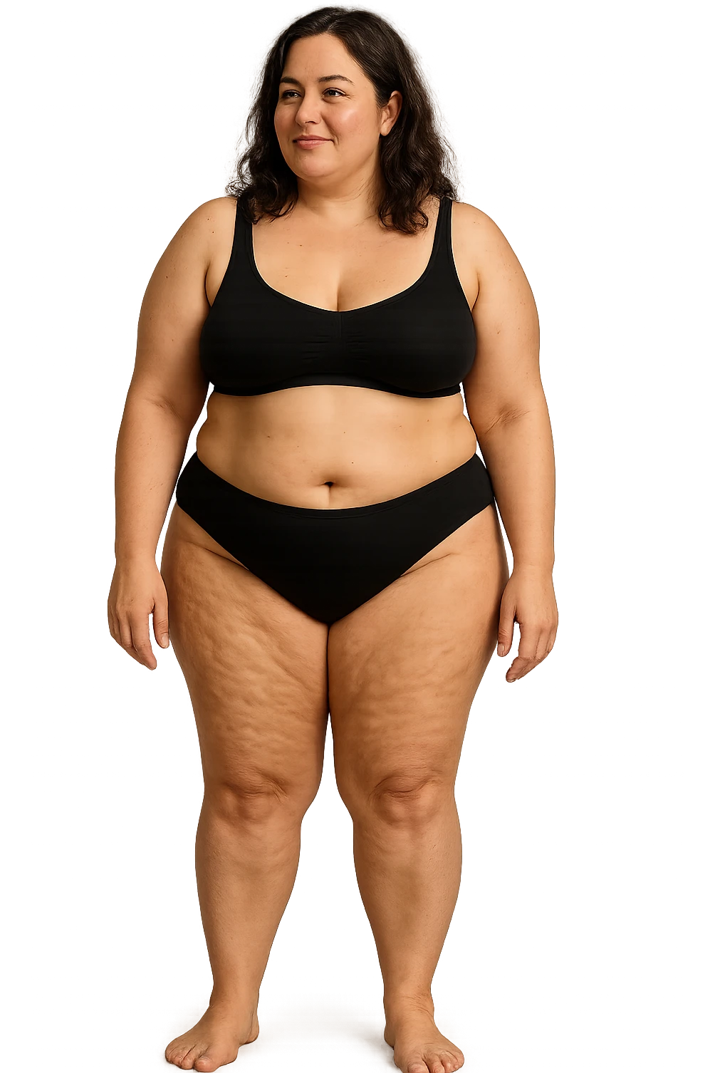 donna con inestetismi evidenti cellulite emoji