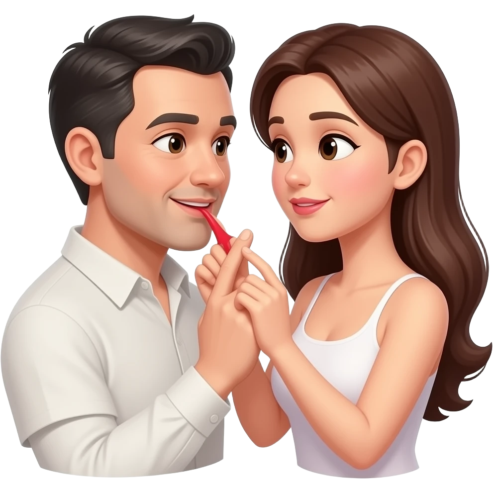 i want to fuck but with hang signals emoji