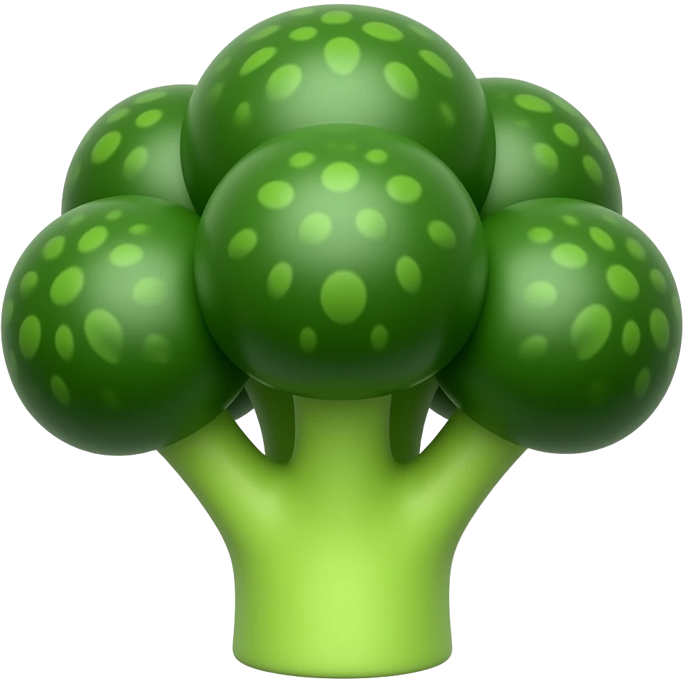 toy broccoli emoji