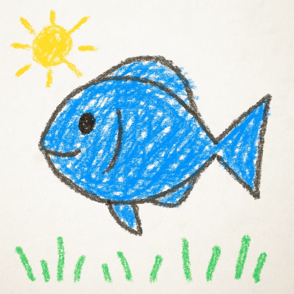 Blue tang emoji