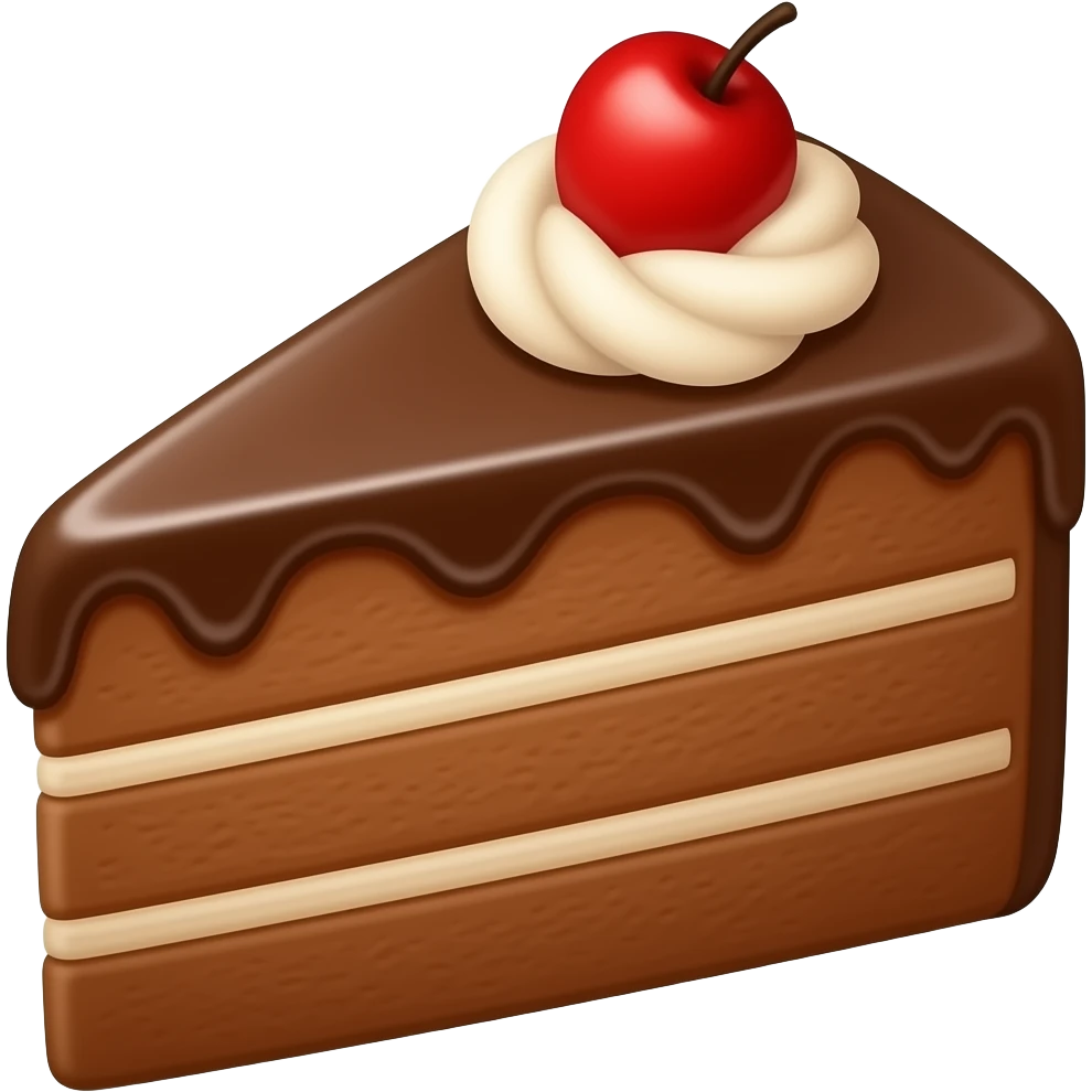 choco cake emoji