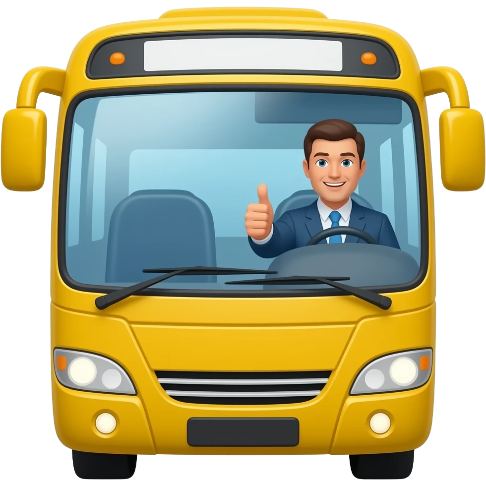bus driver thumbs up emoji