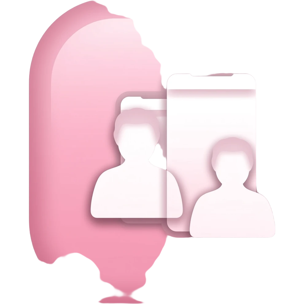 applicationp light pale Pink emoji