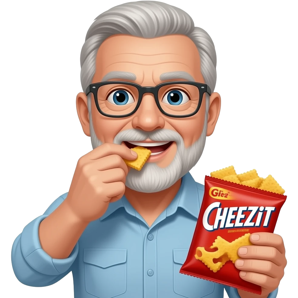 mason 67 eating cheez its emoji