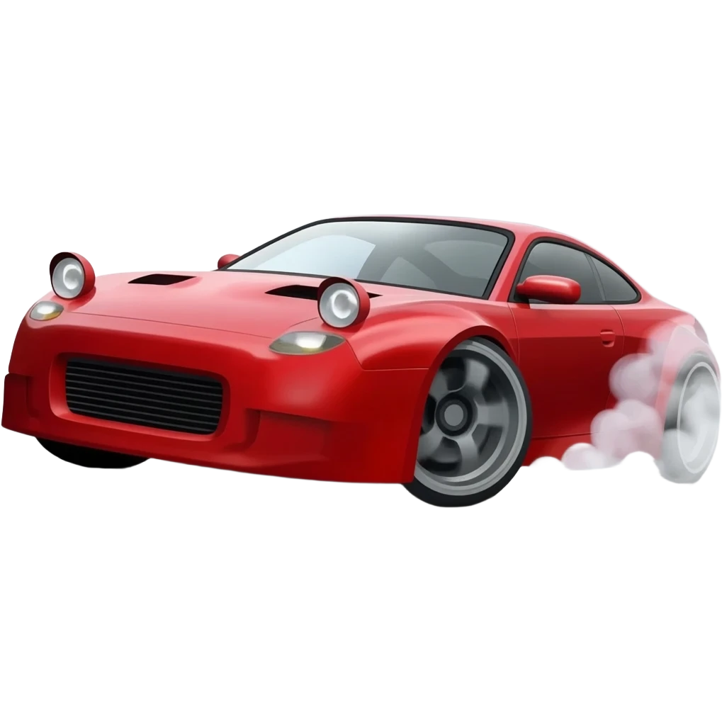 Voiture qui Drift emoji