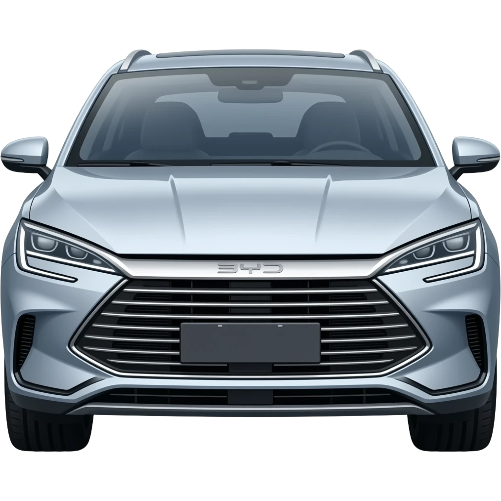 BYD авто китайское вид спереди emoji