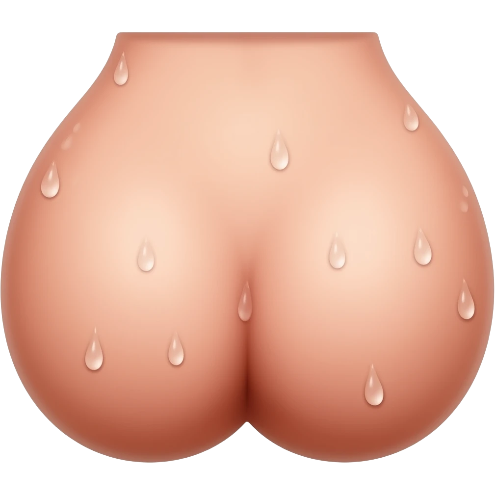 a pic of a wet cunt emoji