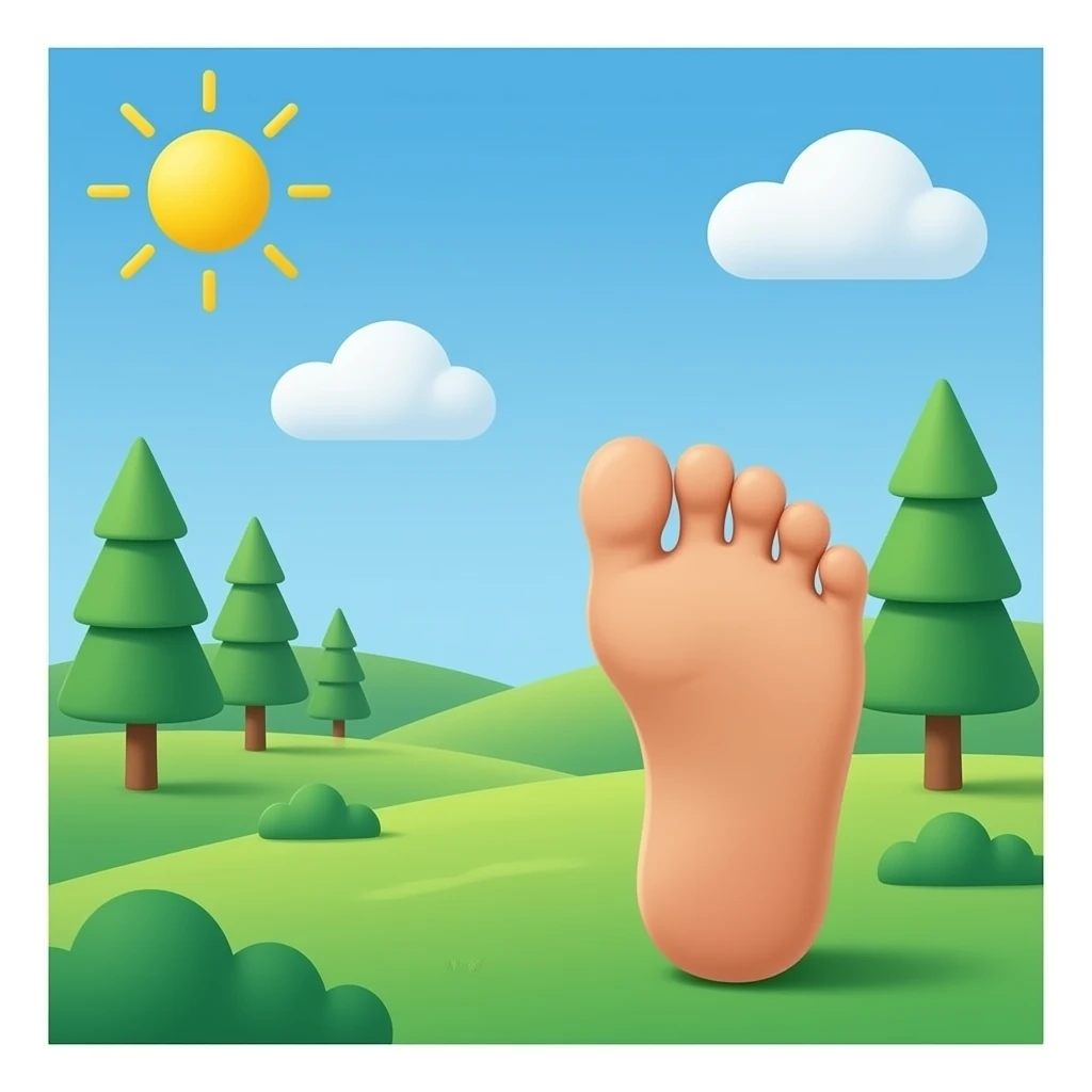 Oficina descalza emoji