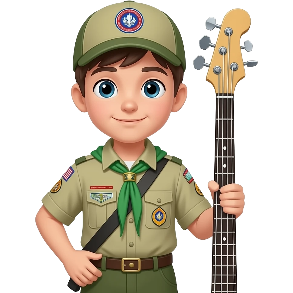 boyscout mit bass emoji