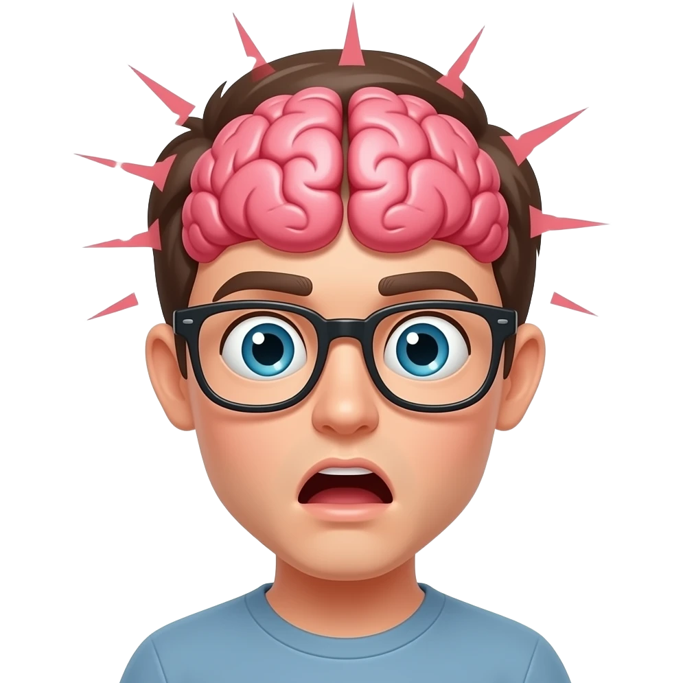 👓😮🧠🤯 emoji
