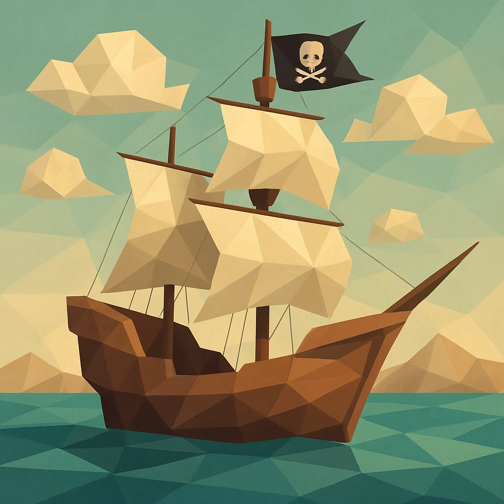 pirate ship emoji