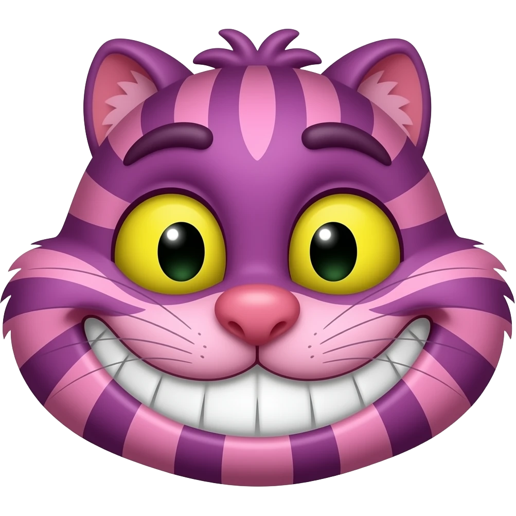 Cheshire cat emoji