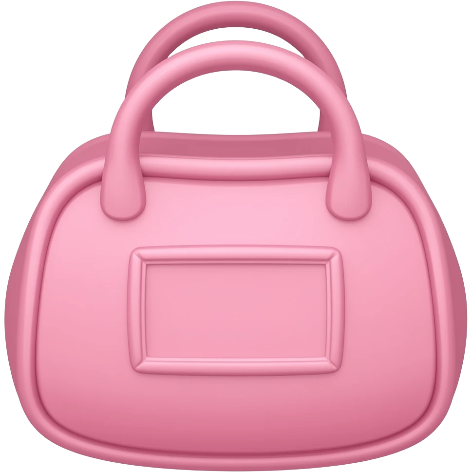 a pink bag like this emoji