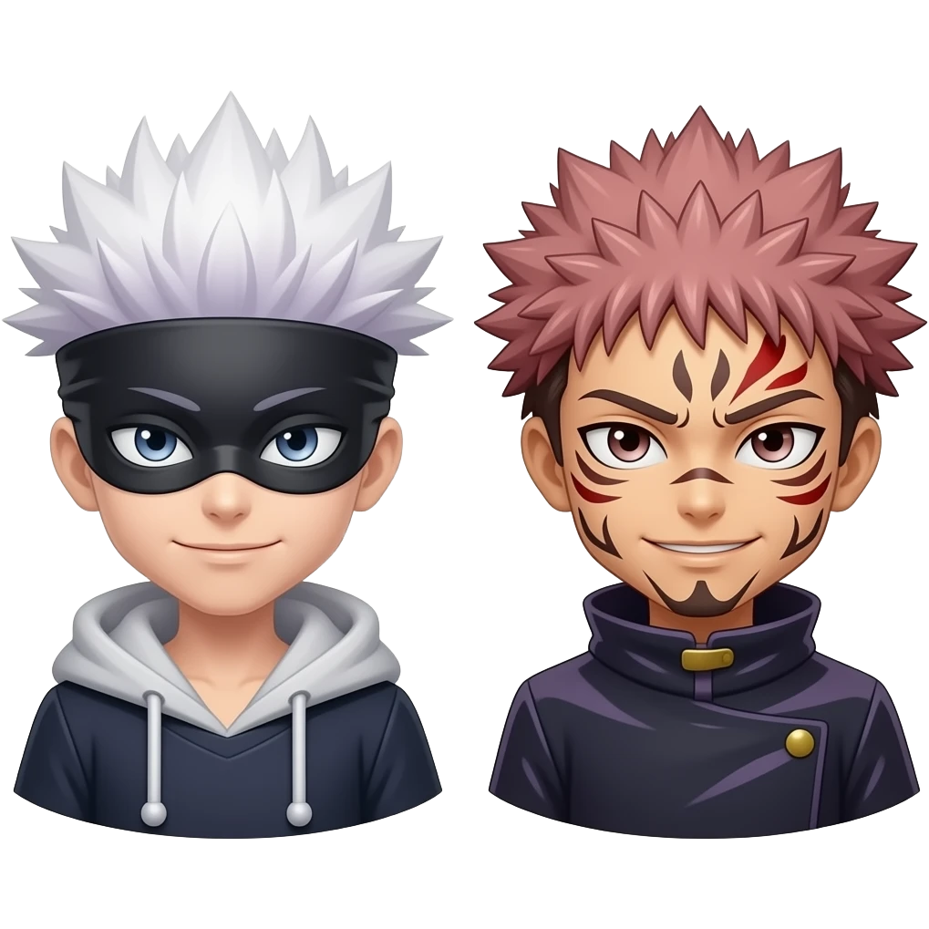 gojo vs sukuna emoji