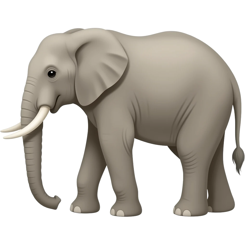 Elephant emoji