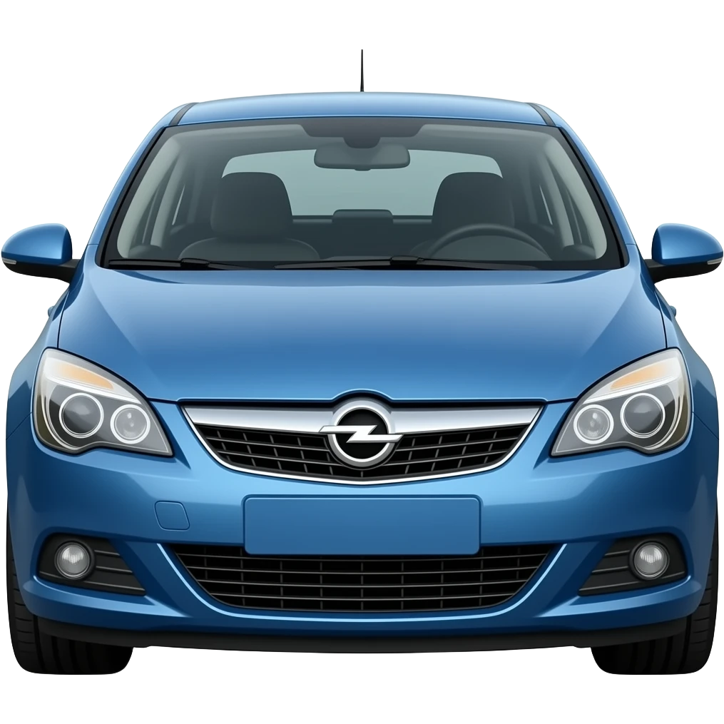 blue opel astra bertone 3/4 emoji