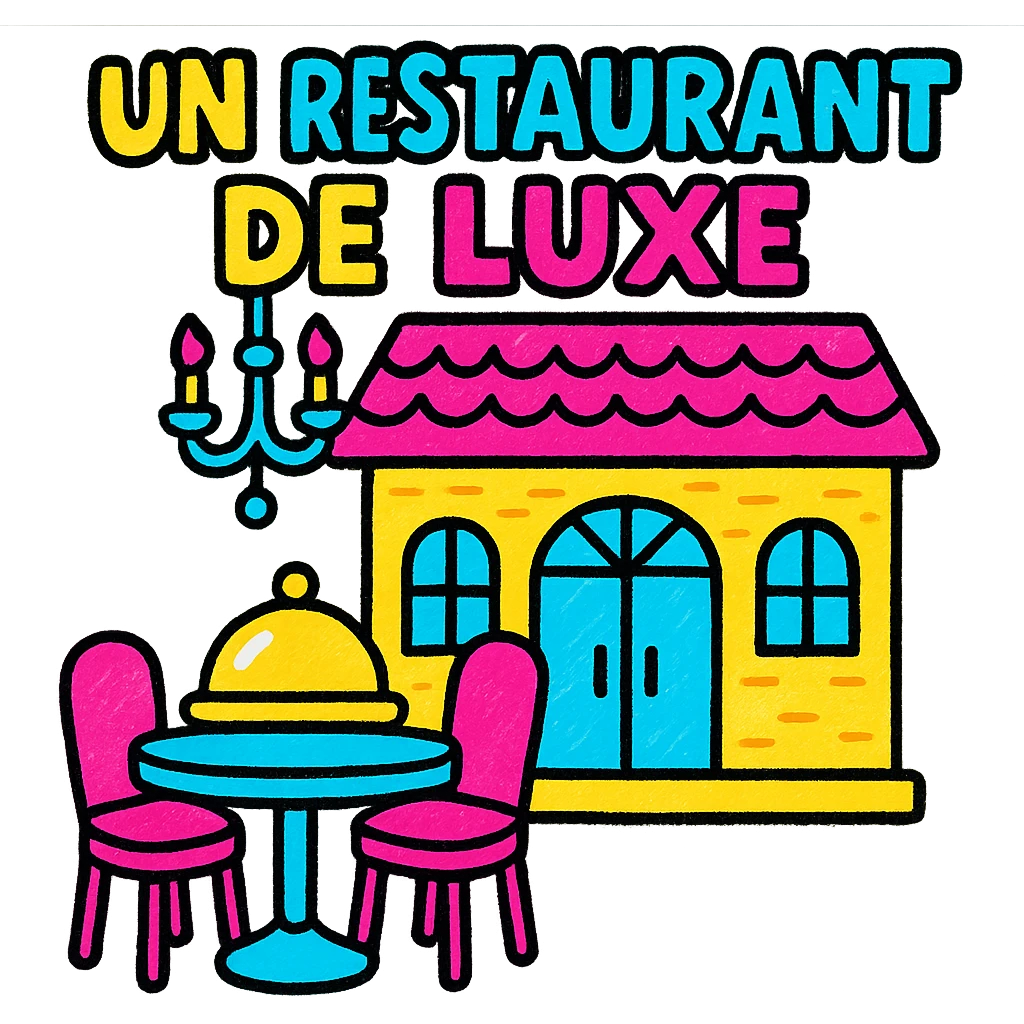 un restaurant de luxe emoji