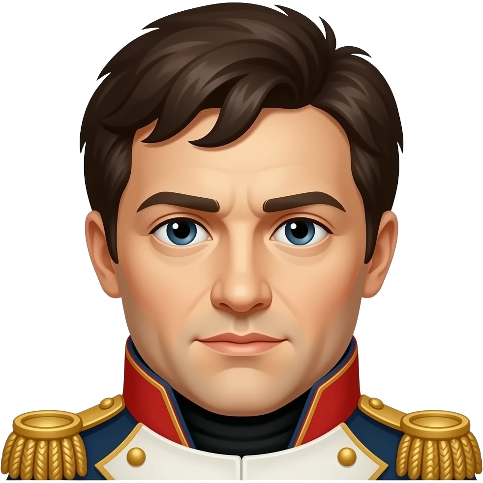 Napoleón 1810 argentina  cara emoji