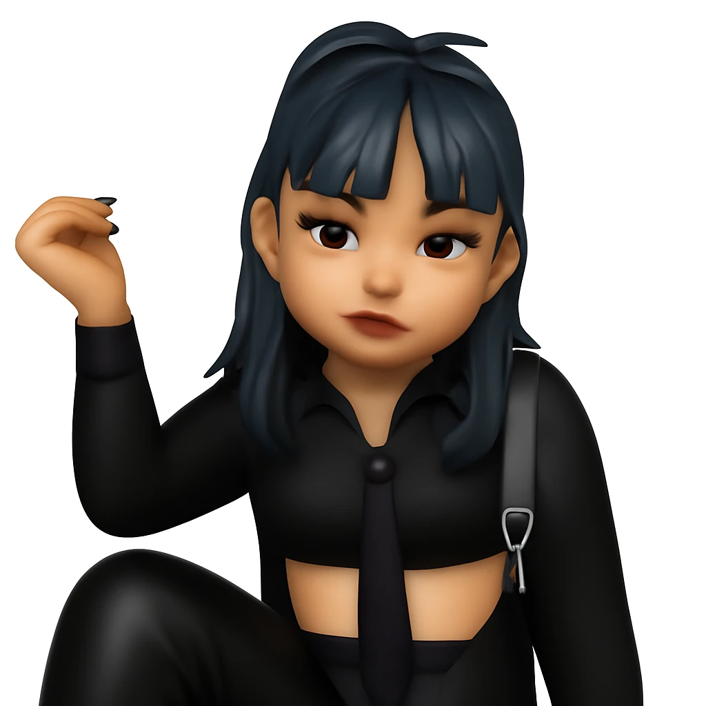 Convert the uploaded image into a 3D Apple-style emoji — preserve the key shapes, colors, and overall composition of the original image. Simplify the forms into clean, rounded cartoon-style elements while keeping the subject recognizable. Apply glossy textures, soft lighting, smooth shading, and render everything in Apple emoji style on a clean white background emoji