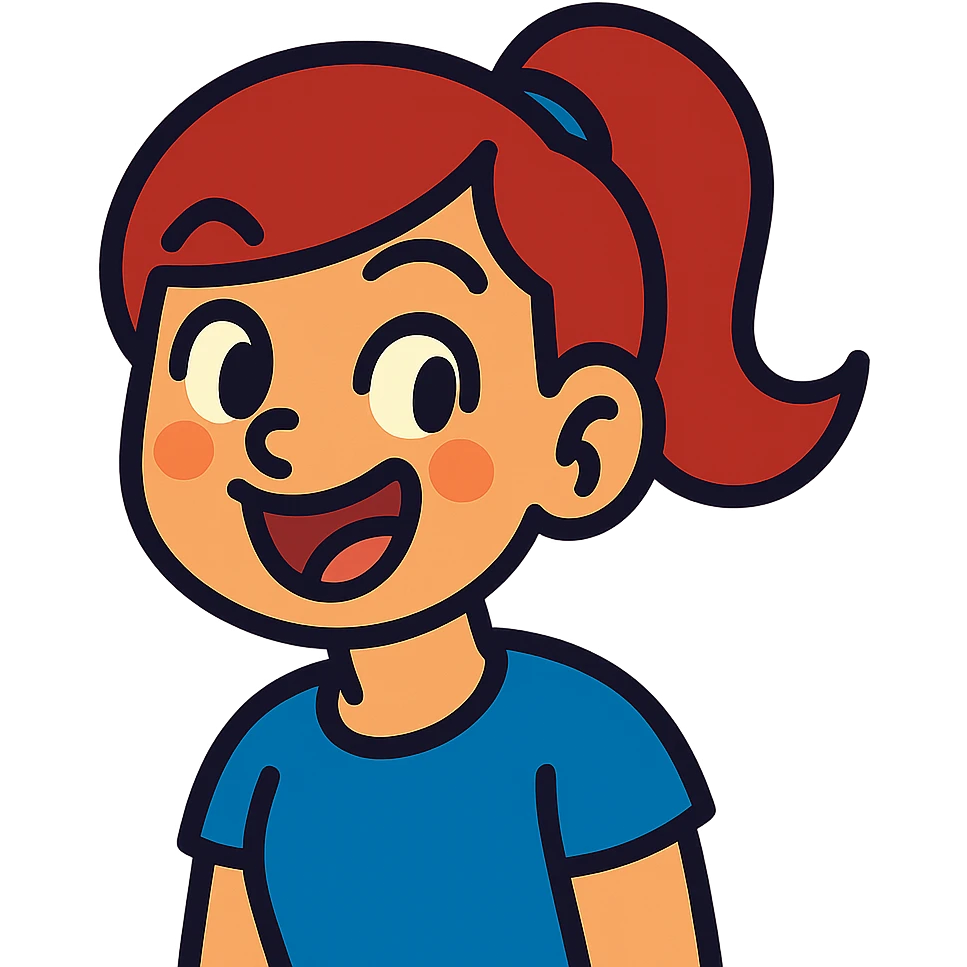 personalized cartoon avatar with playful expression emoji