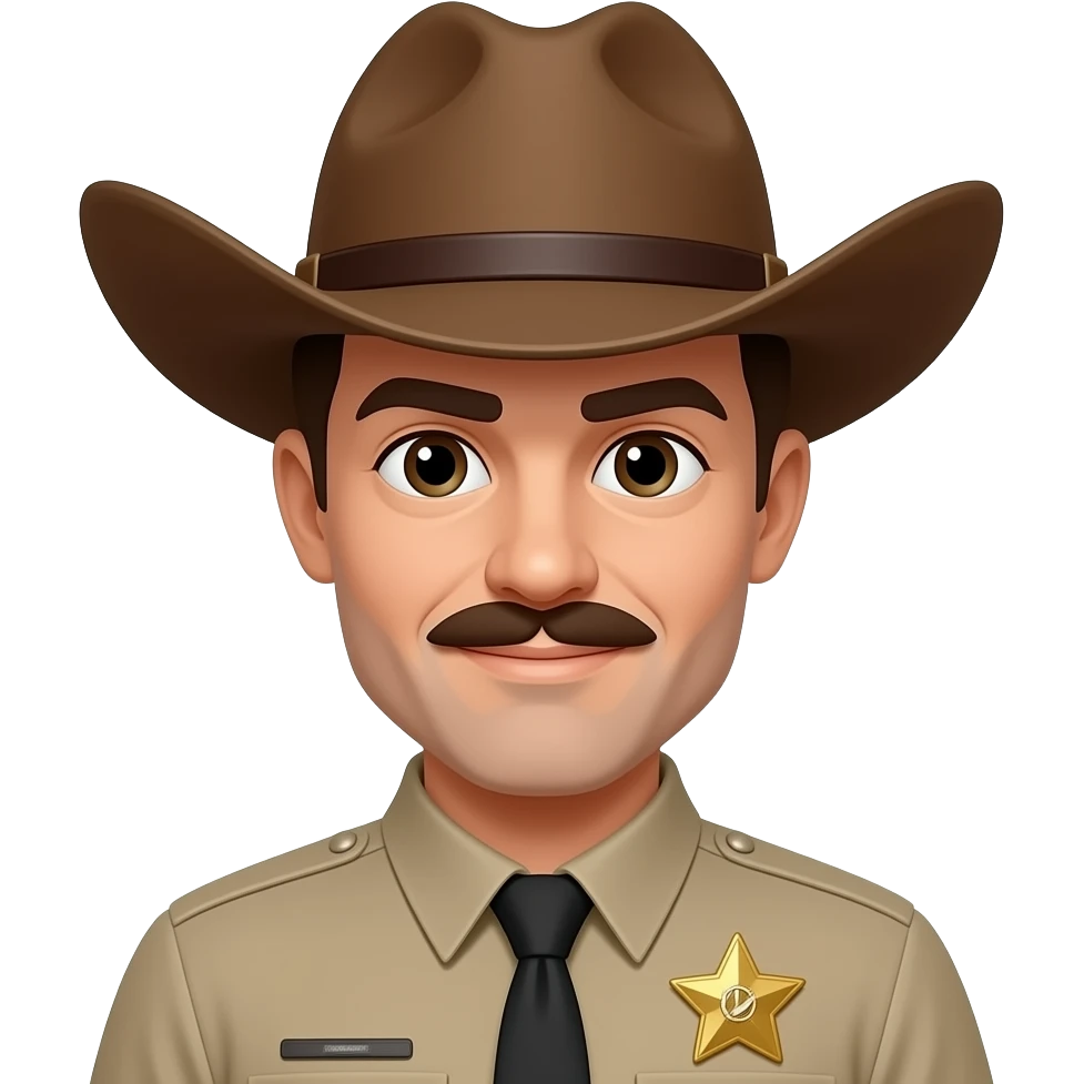 Шериф. emoji