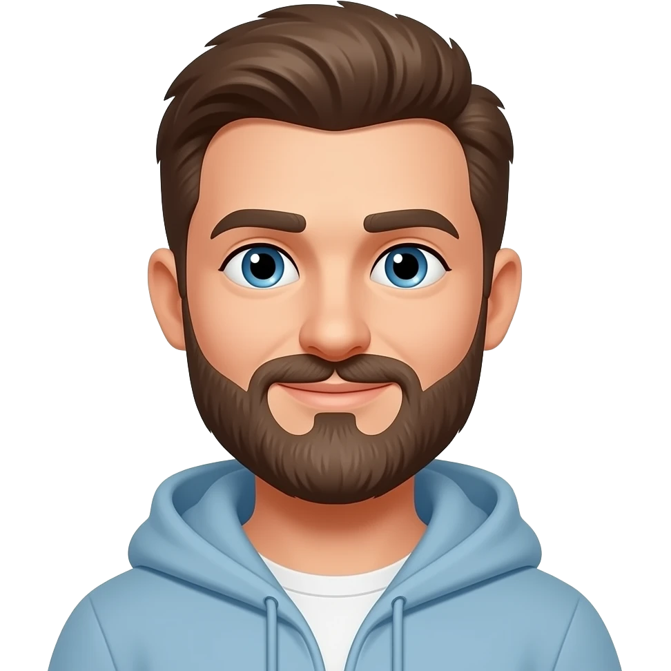 This but the white guy with a beard emoji