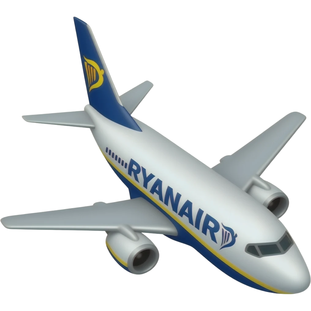 Make me a Ryanair emoji plane emoji