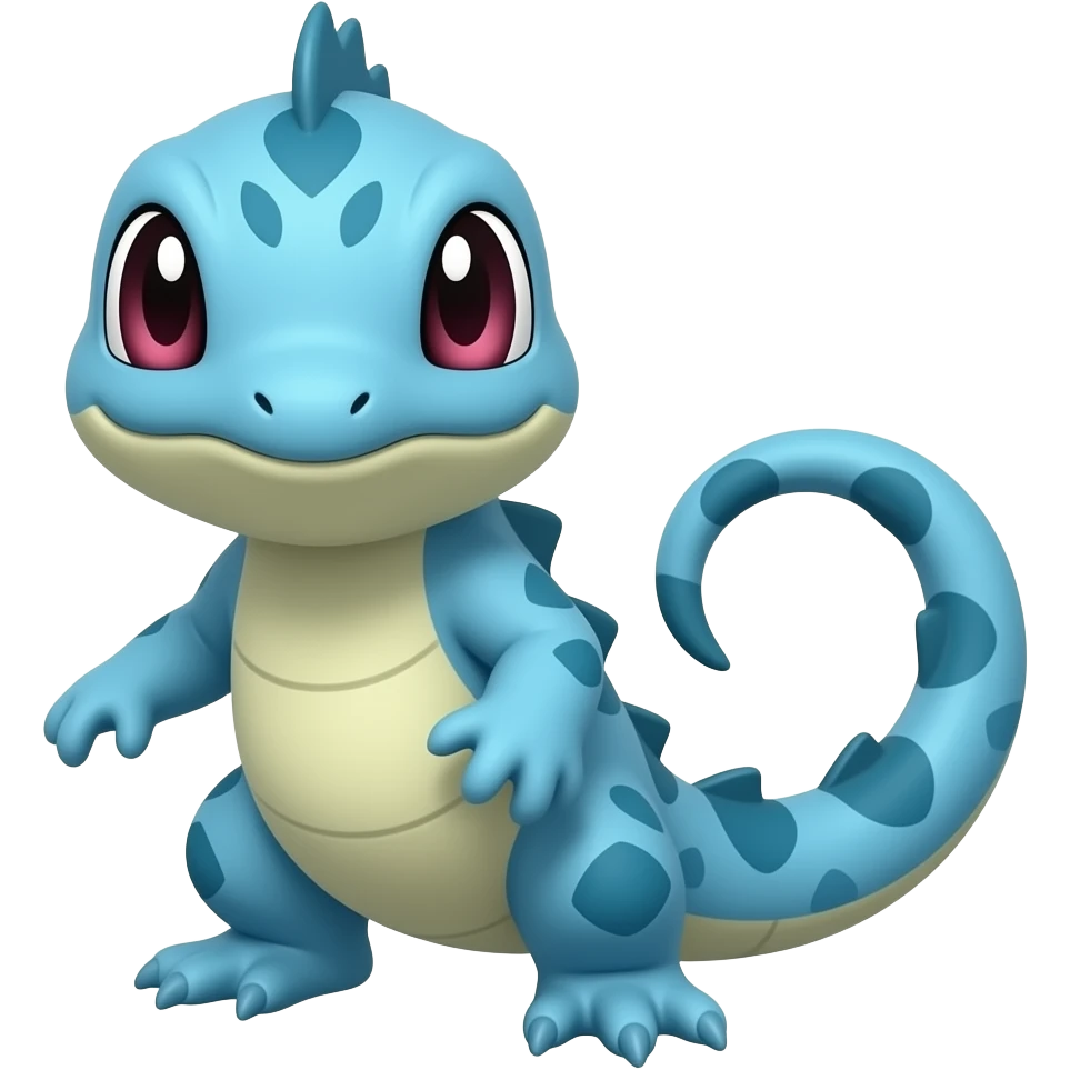 blue lizard fakemon emoji