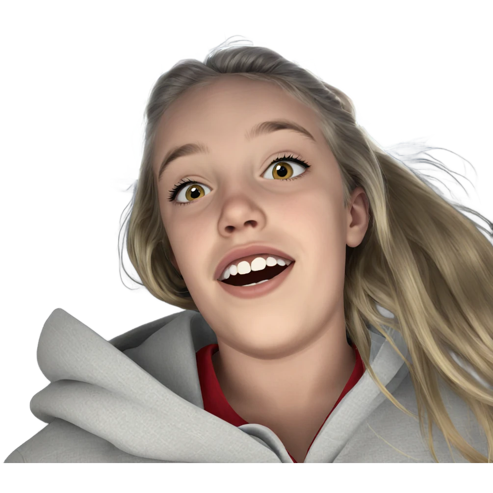 blonde girl by window meme emoji