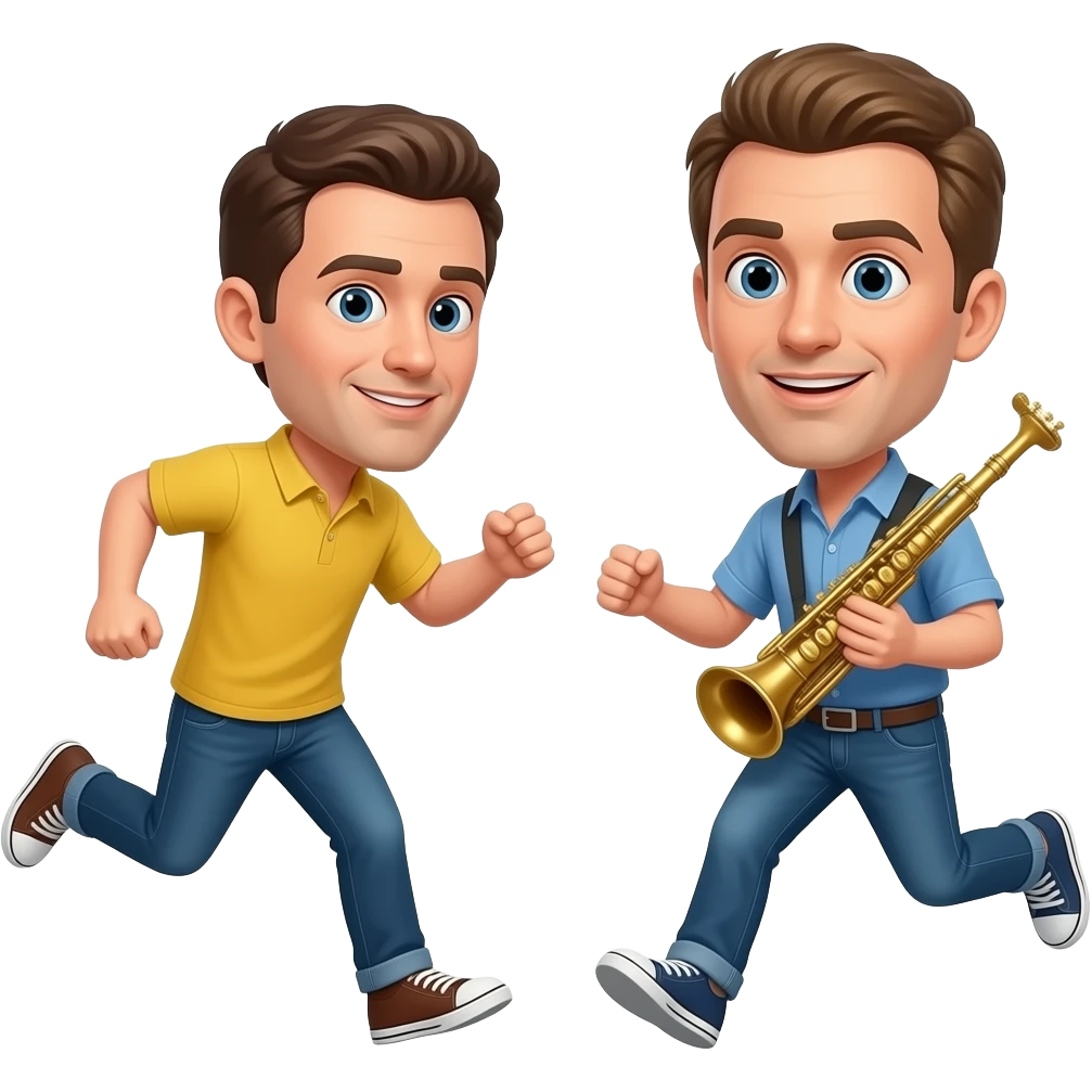 Chris Hansen chasing David bazuki emoji