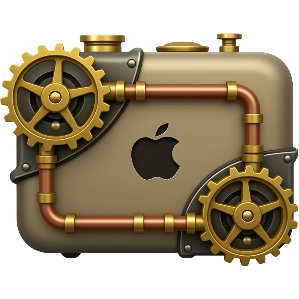 steampunk mac mini emoji