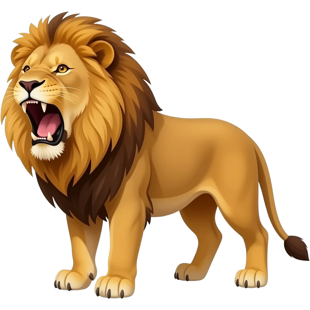 León Rugiendo emoji