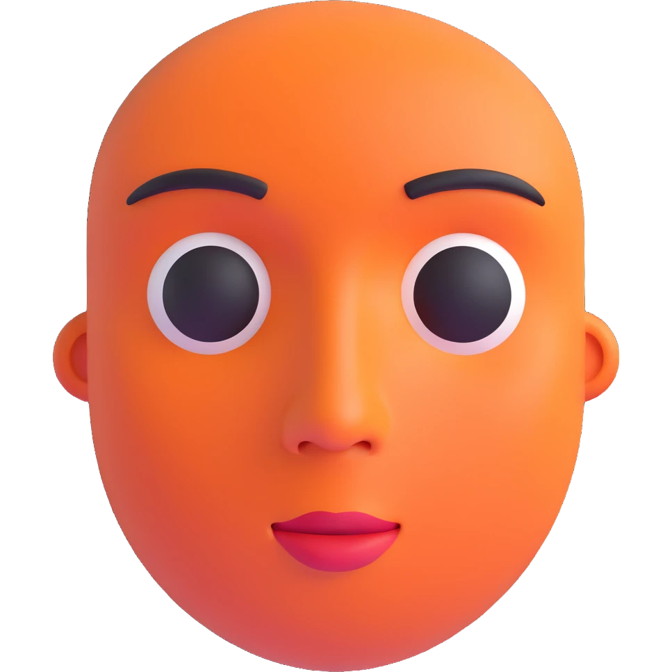 face without eyes, nose and mouth emoji