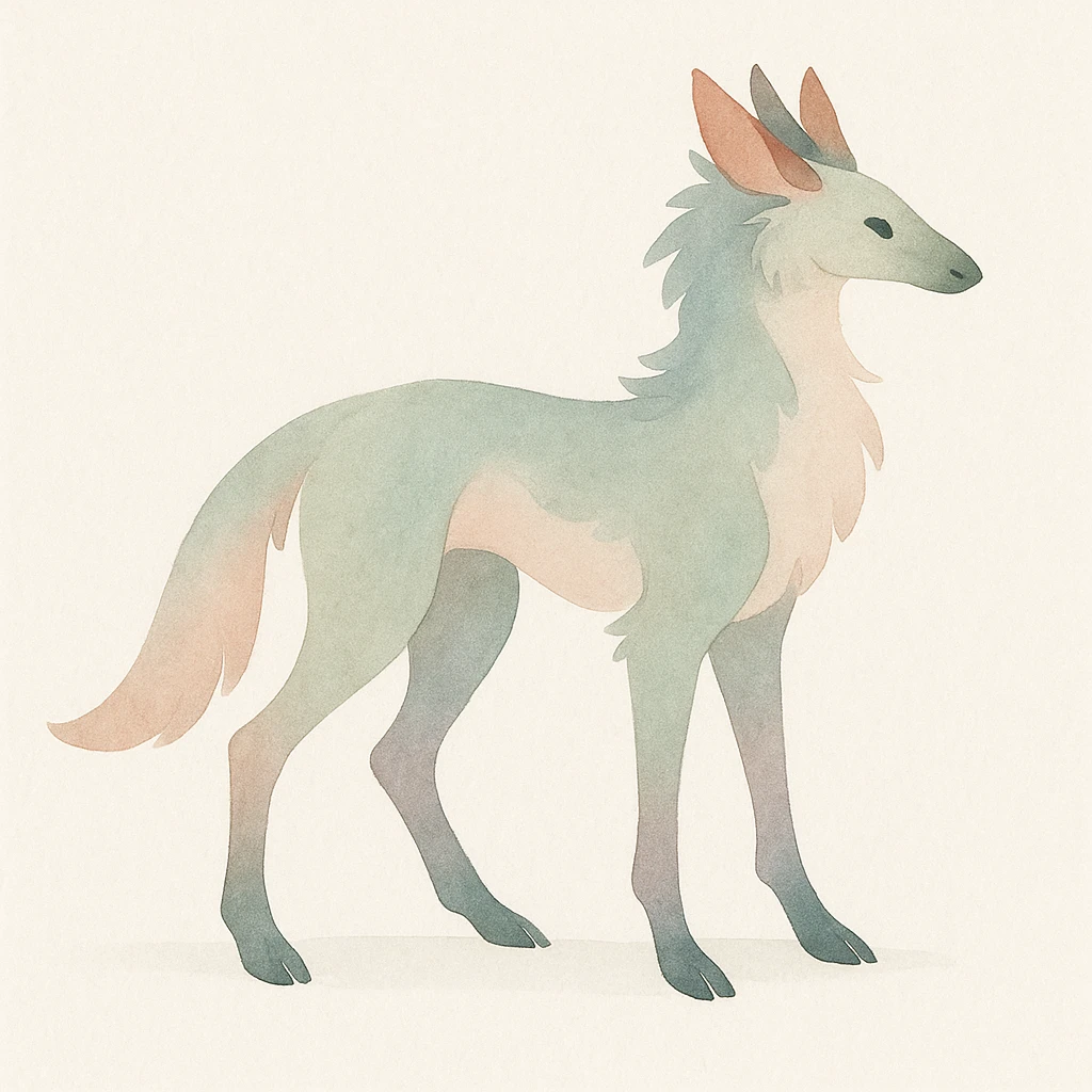 "Vernid" in full body (an open fantasy creature species by LiLaiRa) emoji