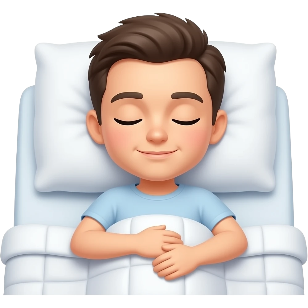 sleeping in bed emoji
