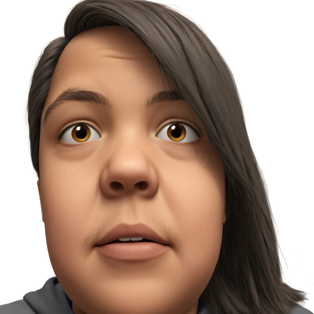 realistic portrait of a boy emoji