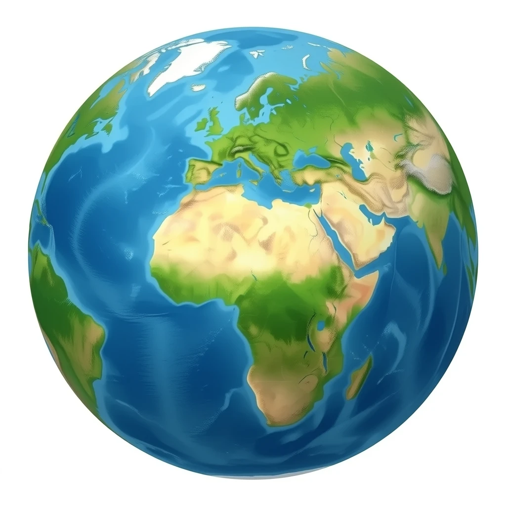 globe flora fauna big animals emoji