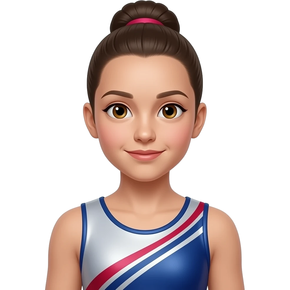 Ich möchte ein Mädchen circa 13 jahre alt ist. Sie hat ein Turnanzug an. emoji