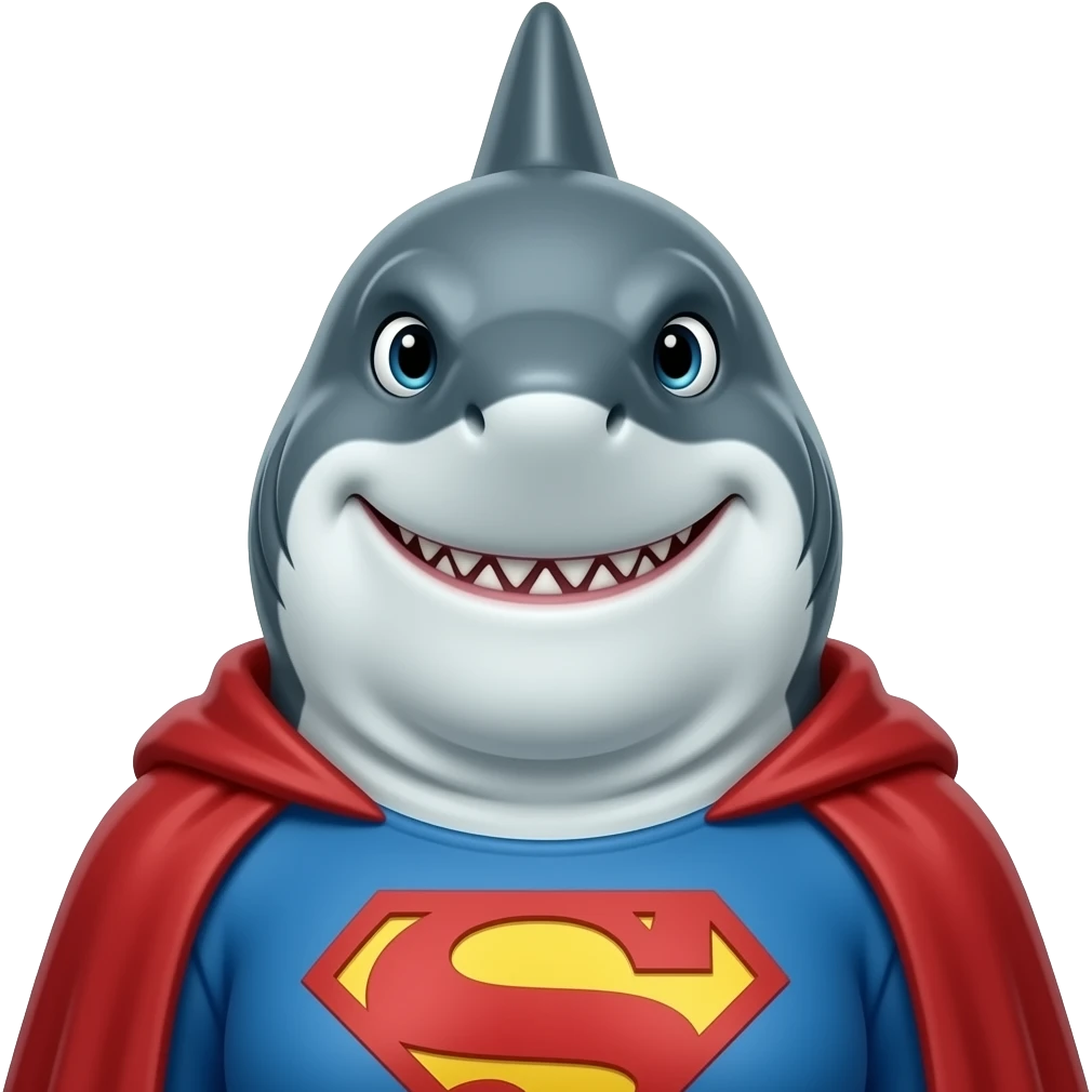 superwomen old women shark lady emoji
