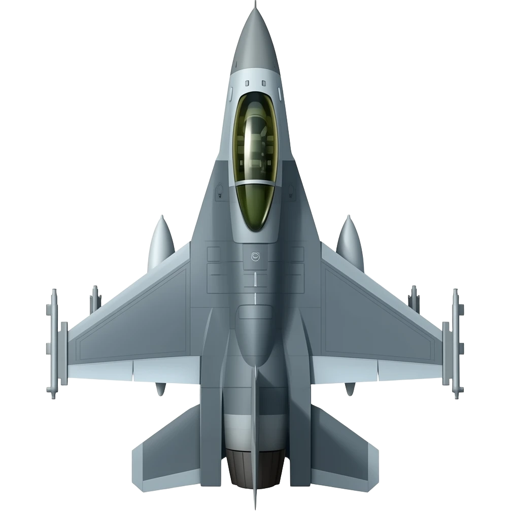 f-16 emoji
