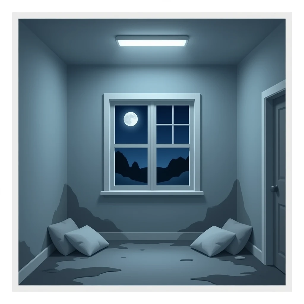 hazme una casa por dentro. que sea tipo pobre emoji