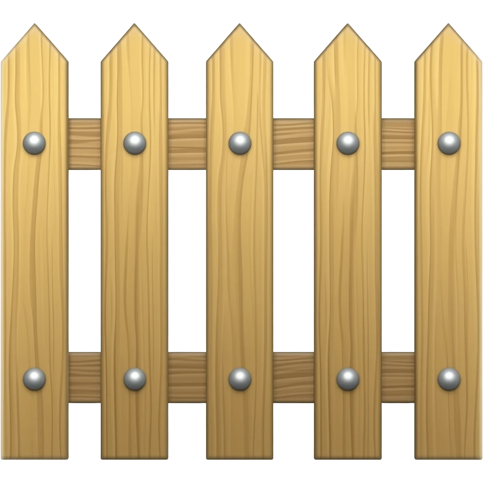 Fence emoji