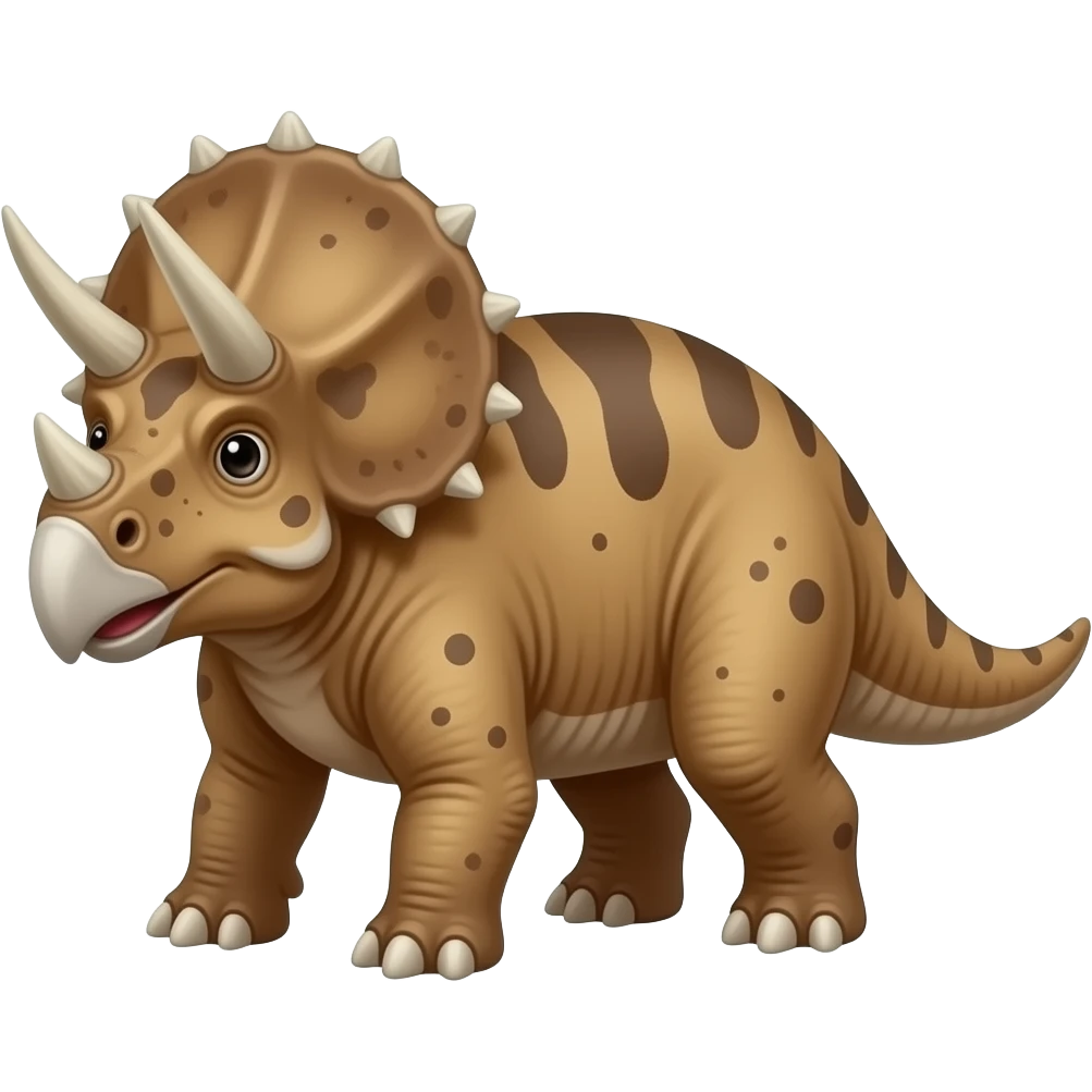 Triceratops emoji