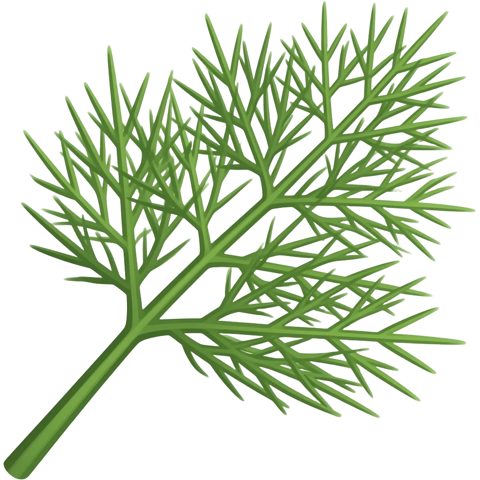 Fenouil plant emogi simple emoji