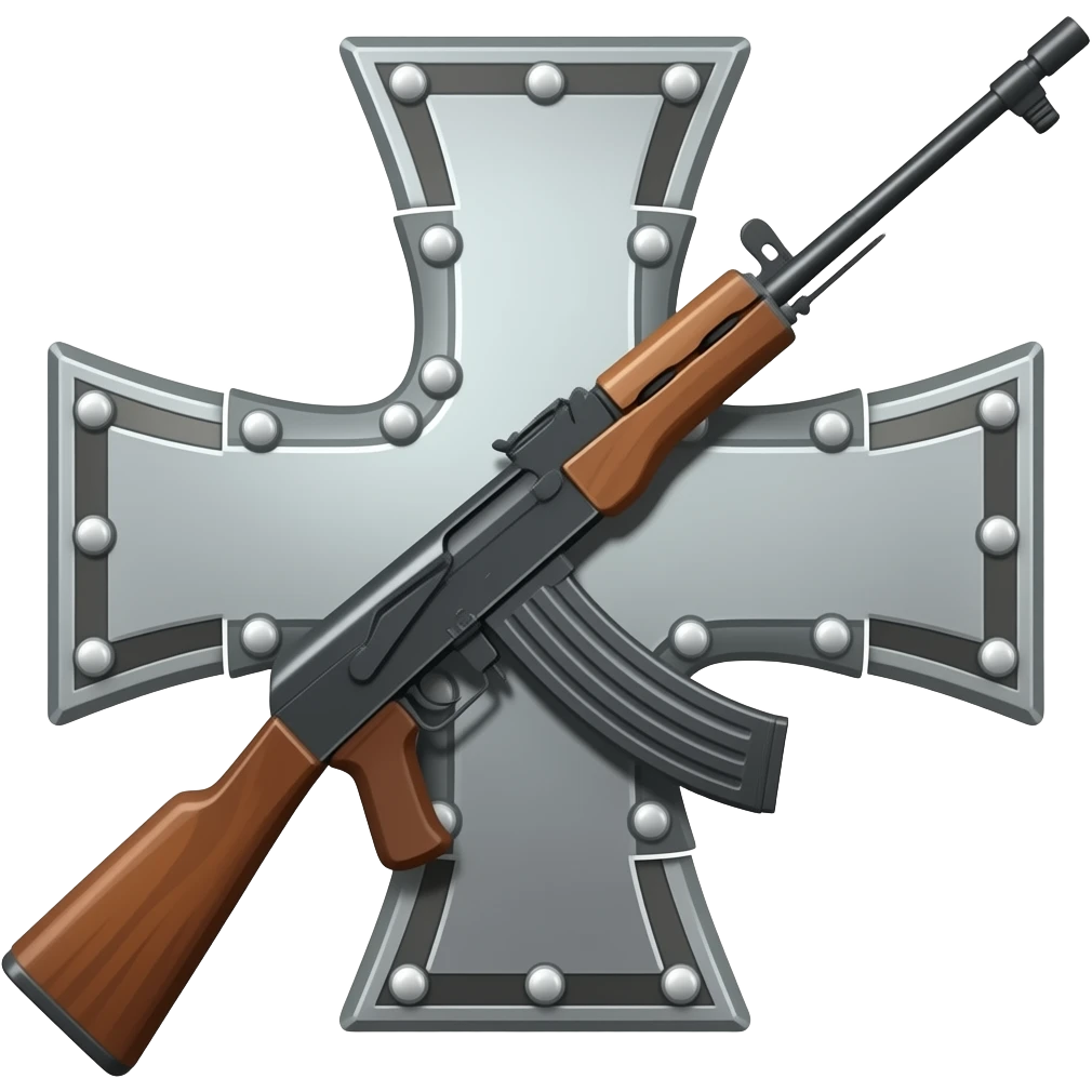 Infantry cross rifles emoji