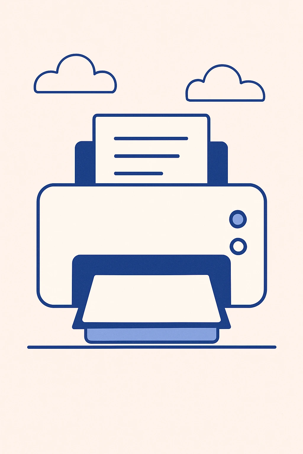 white printer, minimal, clean, modern style emoji