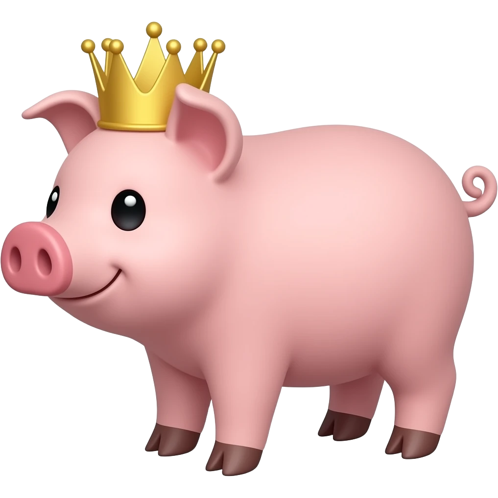 🐷👑 emoji